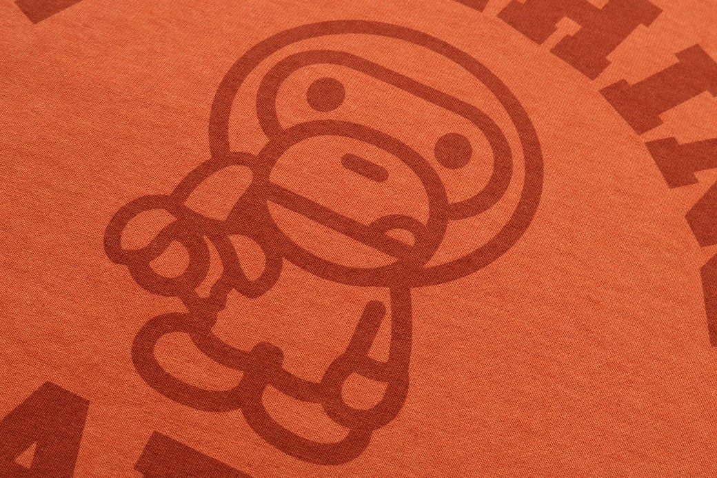 tシャツ OVERDYE MILO COLLEGE TEE レディース A BATHING APE Ladies' OVERDYE MILO COLLEGE TEE