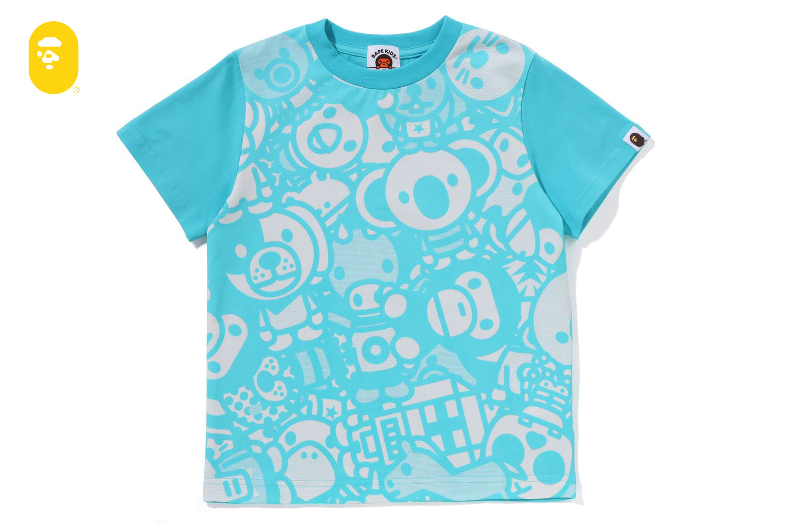 残りわずか！【A BATHING APE】MILO ALL SAFARI TEE & DRESS SET A BATHING APE® Kids Milo All Safari Tee | Bape official