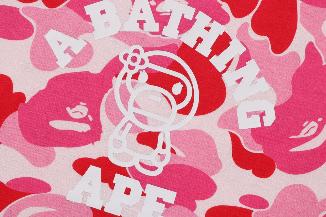 ABC CAMO COLLEGE BABY LISA TEE | bape.com