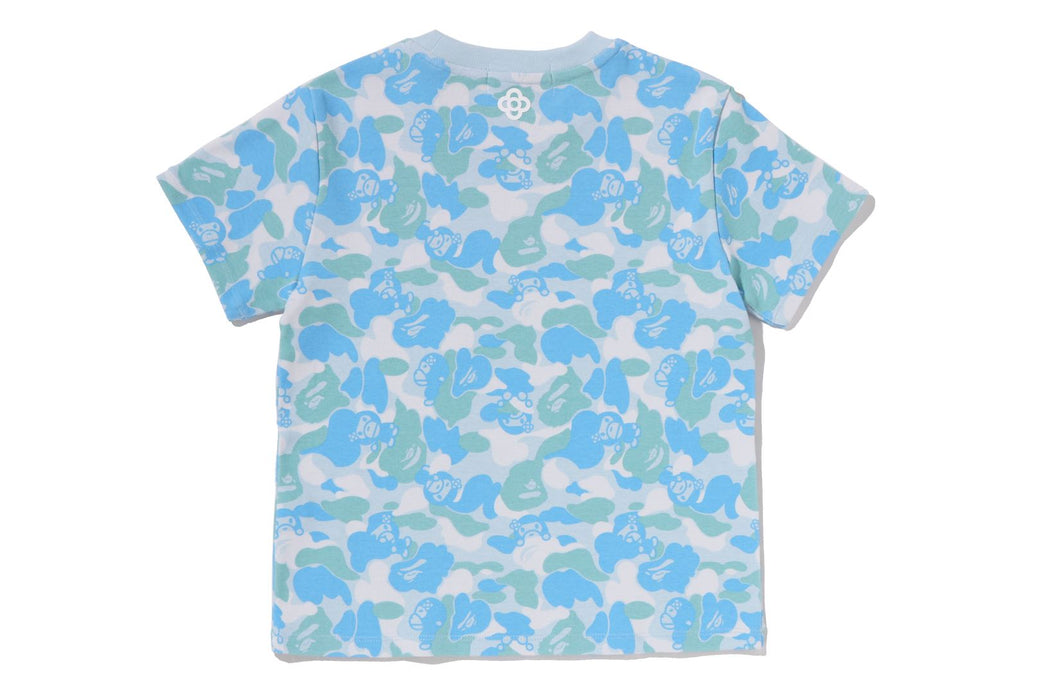 BABY LISA ABC CAMO COLLEGE MINI TEE | bape.com