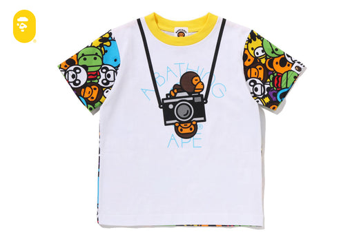 MILO ALL FRIENDS FAKE CAMERA TEE