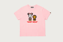 【 BAPE X DISNEY 】MINNIE MOUSE BABY MILO MINI TEE