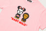 【 BAPE X DISNEY 】MINNIE MOUSE BABY MILO MINI TEE
