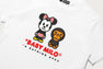 【 BAPE X DISNEY 】MINNIE MOUSE BABY MILO MINI TEE