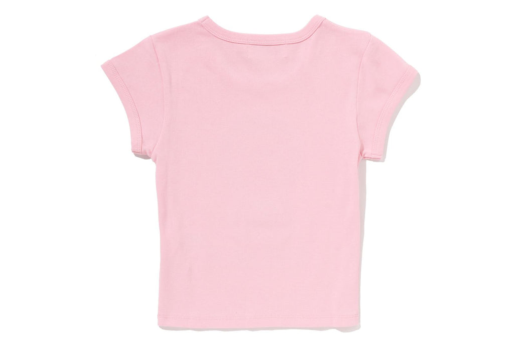 BABY MILO CRYSTAL STONE CROPPED TEE | bape.com