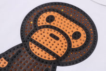 BABY MILO CRYSTAL STONE CROPPED TEE