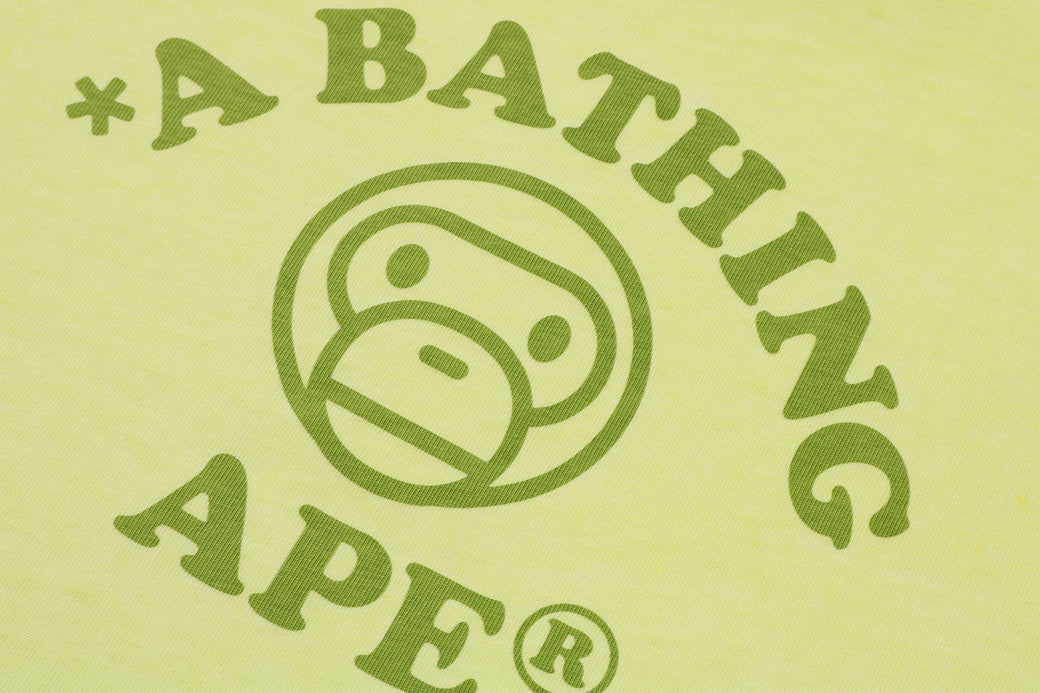 BABY MILO BLEACH DYE MINI TEE | bape.com