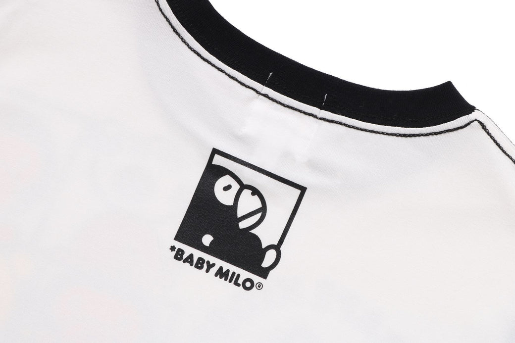 BABY MILO FRIENDS BLOCK TEE | bape.com