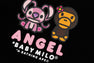 【BAPE X DISNEY】 ANGEL AND BABY MILO MINI TEE