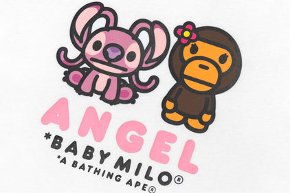 【BAPE X DISNEY】 ANGEL AND BABY MILO MINI TEE