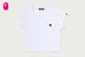 LISA MILO STA PATTERN ONE POINT CROPPED TEE