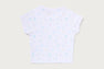 LISA MILO STA PATTERN ONE POINT CROPPED TEE
