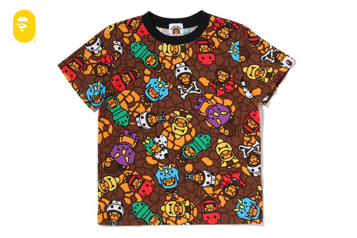 MILO MULTI DINOSAURS PATTERN TEE