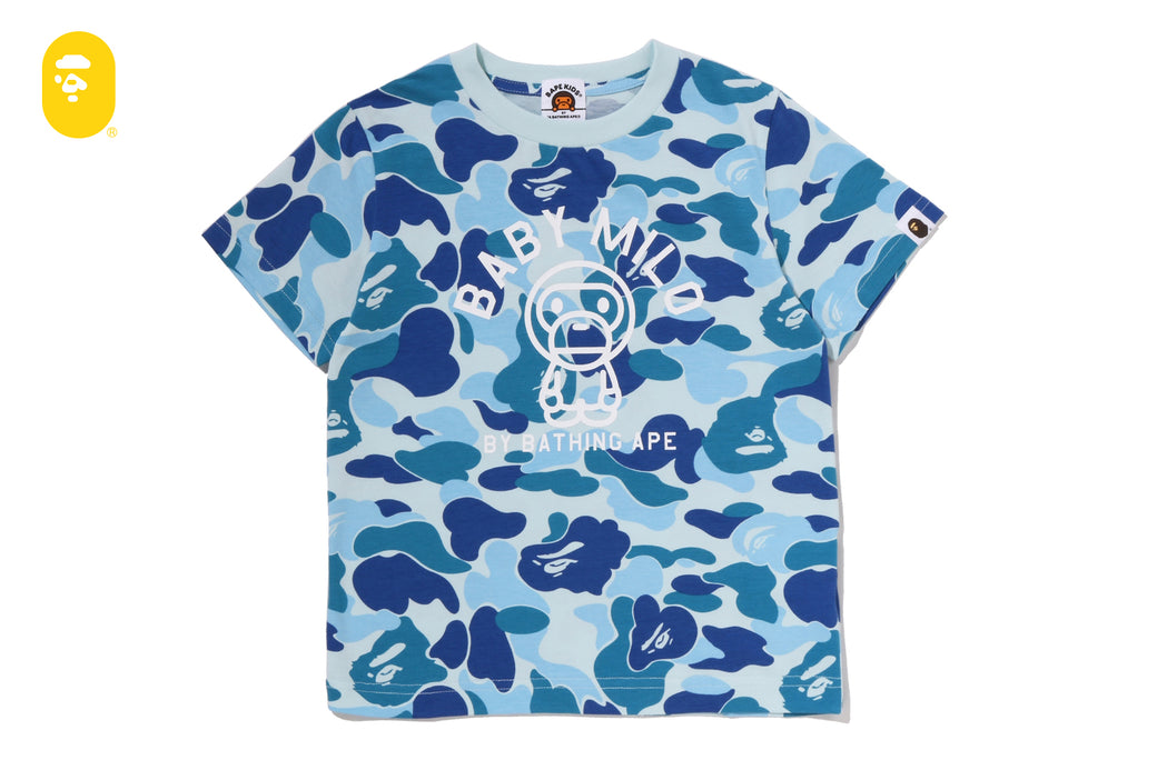 ABC CAMO BABY MILO COLLEGE TEE | bape.com