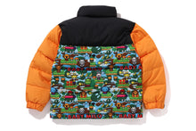 BABY MILO GAME PATTERN DOWN JACKET