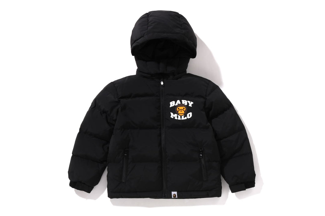 BABY MILO ZIP HOODIE DOWN JACKET | bape.com