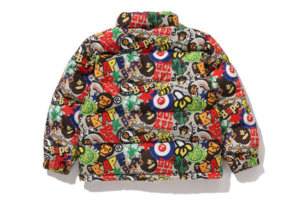 BAPE MILO ASSORTED DOWN JACKET