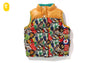 BAPE MILO ASSORTED REVERSIBLE DOWN VEST