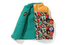 BAPE MILO ASSORTED REVERSIBLE DOWN VEST