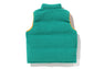 BAPE MILO ASSORTED REVERSIBLE DOWN VEST
