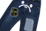 BABY MILO  ABC CAMO PATCH DAMAGED DENIM PANTS