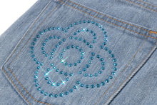BABY LISA ONE POINT DENIM SHORTS