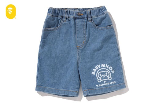 BABY MILO 10 OZ DENIM SHORTS