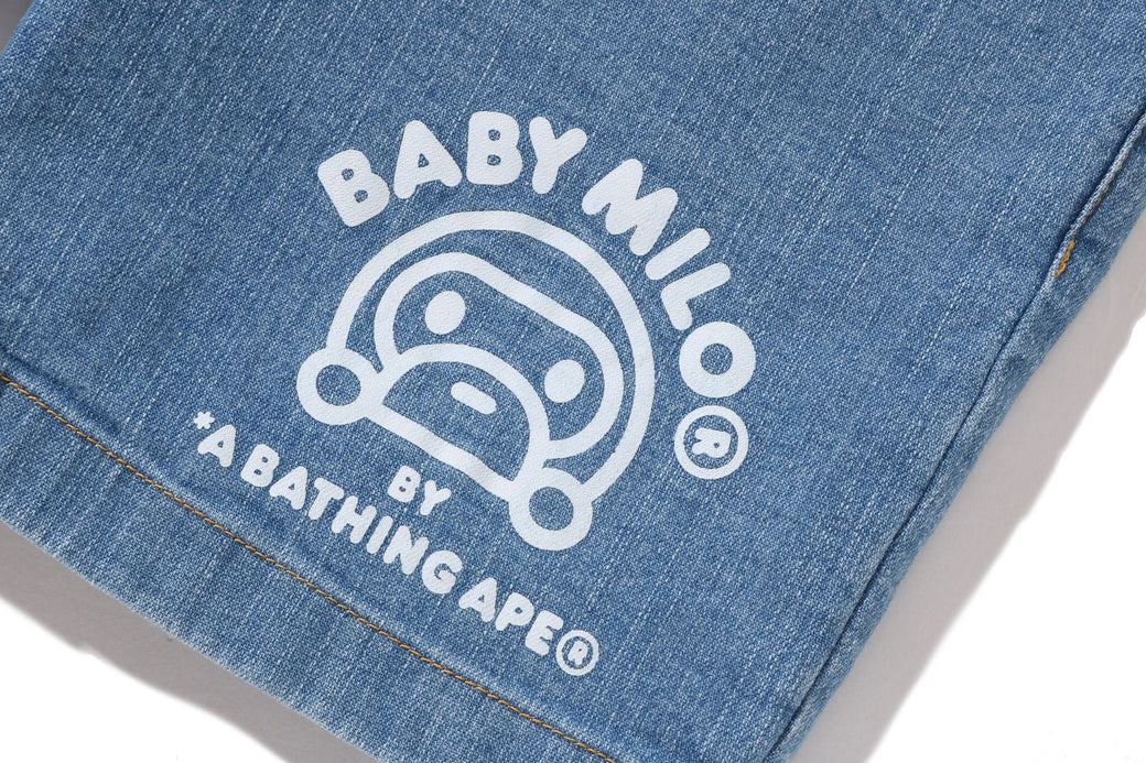 BABY MILO 10 OZ DENIM SHORTS | bape.com