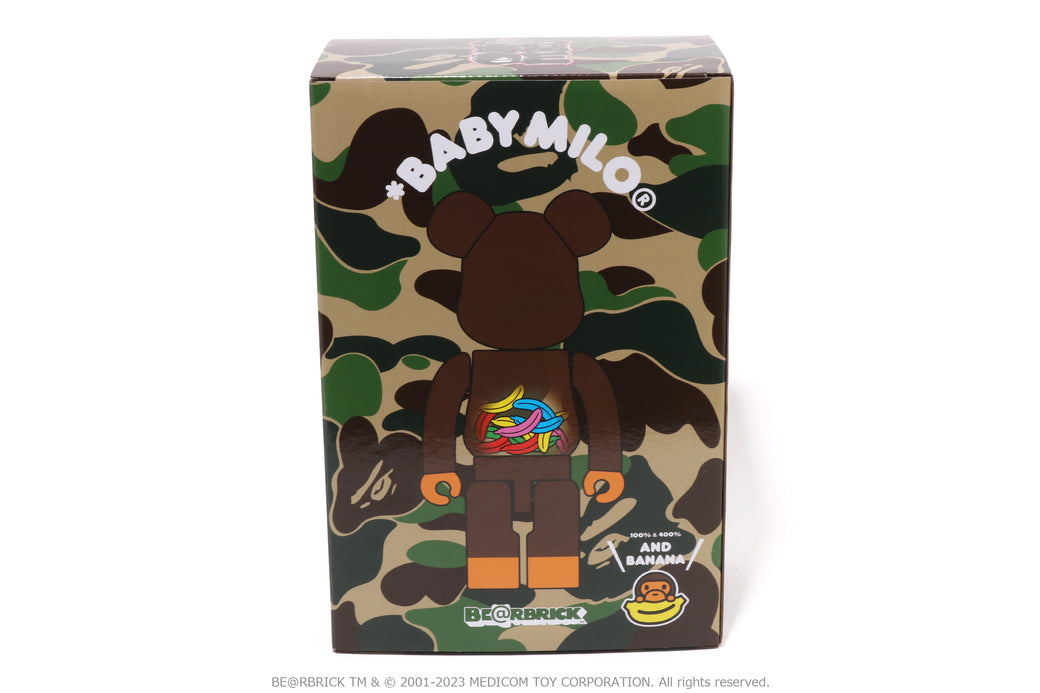 BABY MILO AND BANANA BE@RBRICK 100% & 400% | bape.com