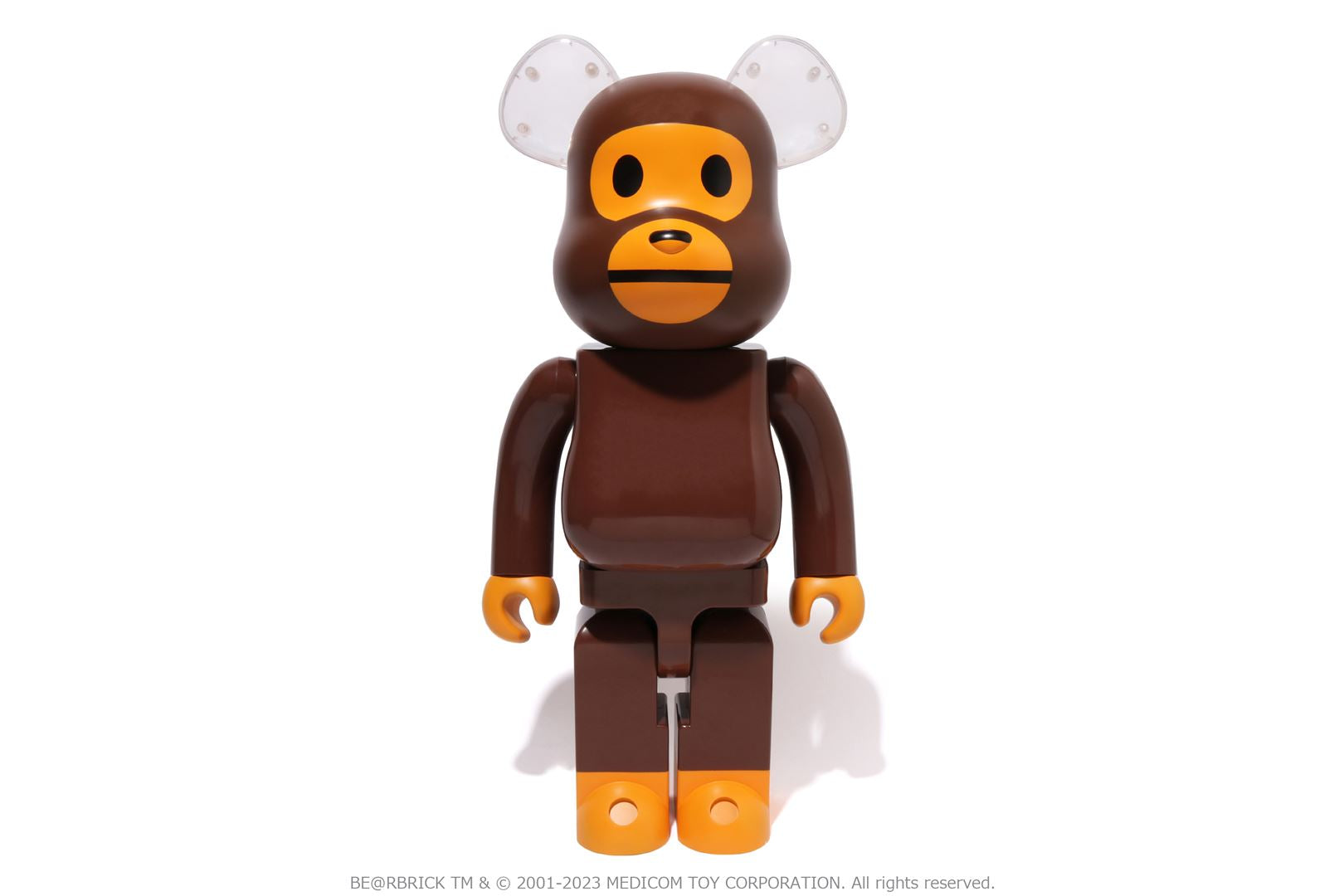 BABY MILO EAR CLEAR VER. BE@RBRICK 1000% | bape.com