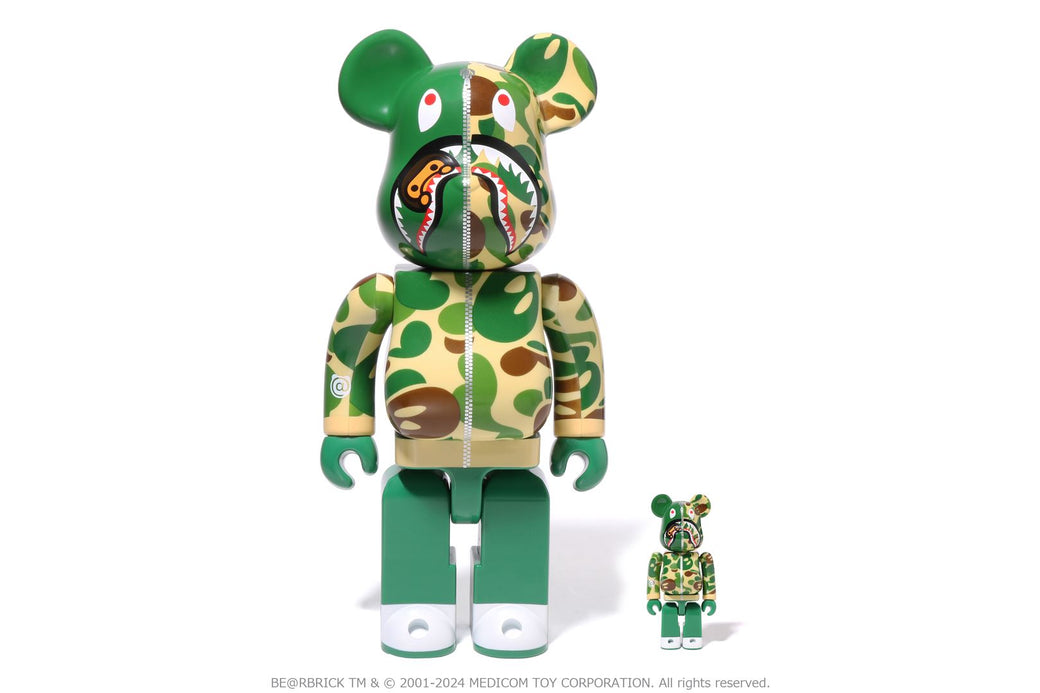 BABY MILO CAMO SHARK BE@RBRICK 100%&400%