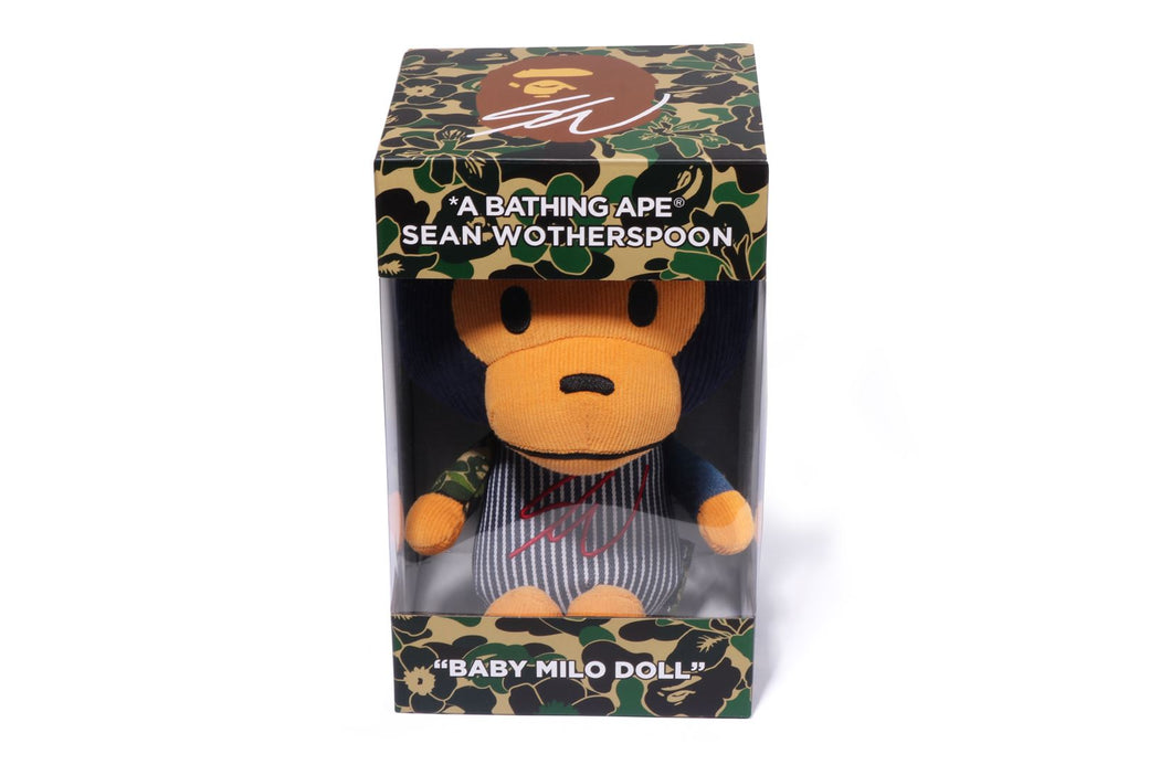 Bape x Sean Wotherspoon Baby Milo Plush Doll Blue