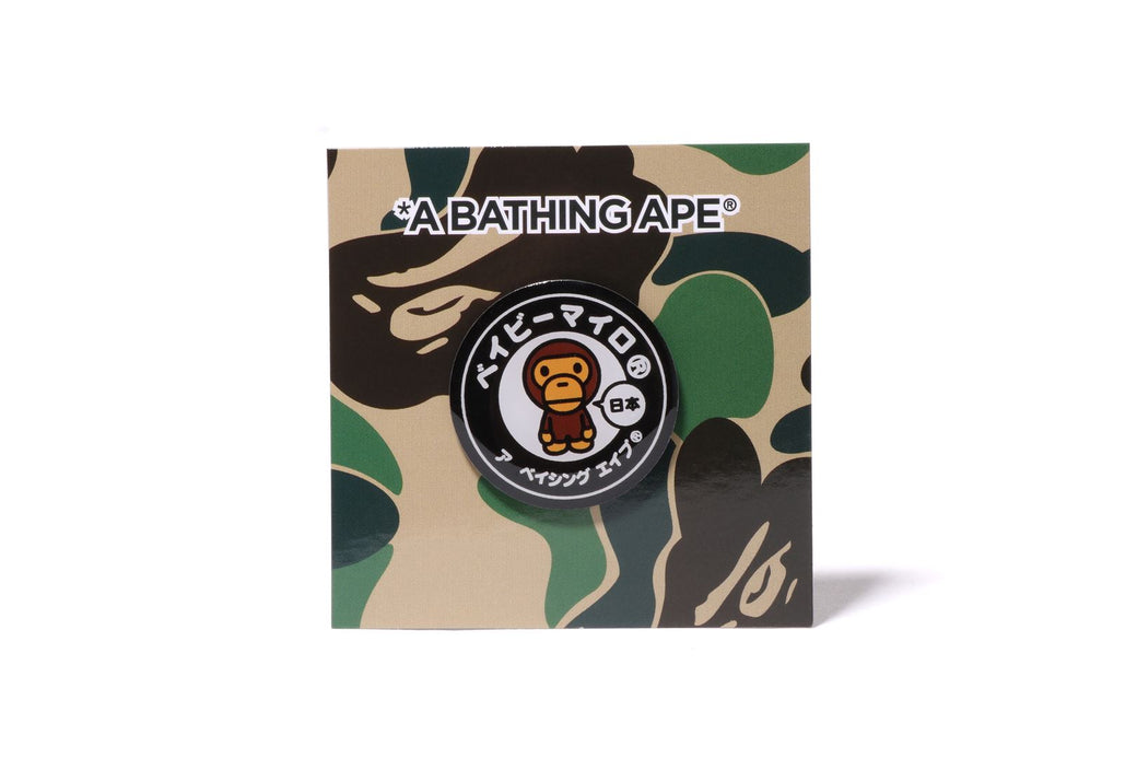 JAPAN BABY MILO PINS bape