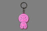 BABY MILO REFLECTIVE KEYCHAIN