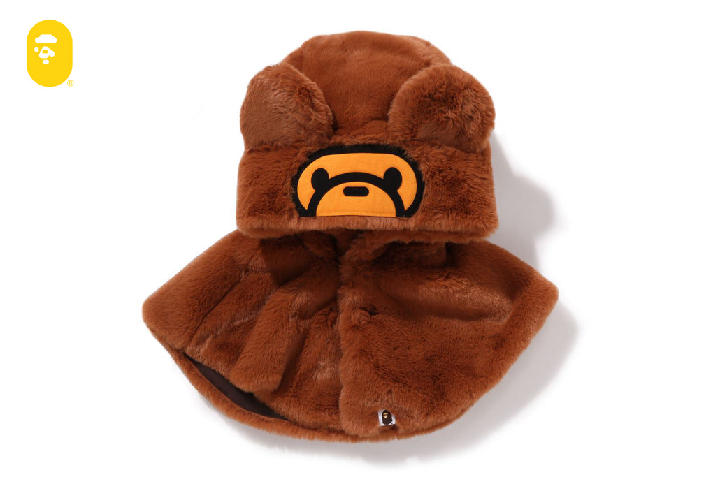 BABY MILO FLUFFY CAPE | bape.com