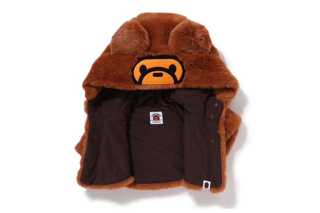BABY MILO FLUFFY CAPE | bape.com