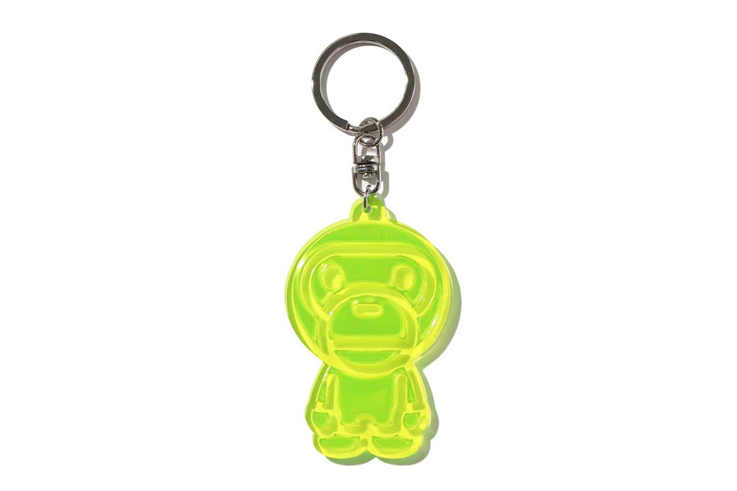 BABY MILO REFLECTIVE KEYCHAIN | bape.com