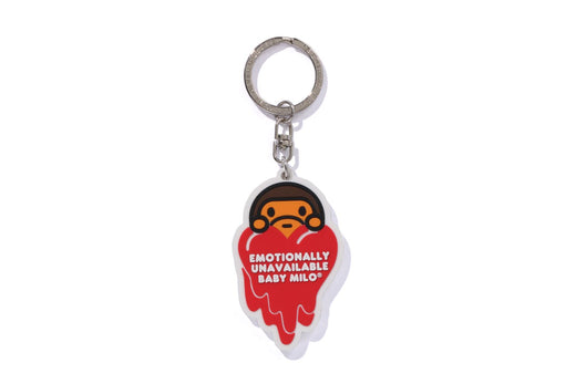 【 BAPE X EU 】BABY MILO RUBBER KEYCHAIN