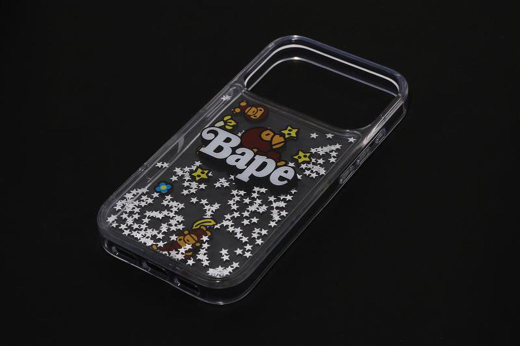 BABY MILO GLITTER IPHONE 17 PRO CASE | bape.com