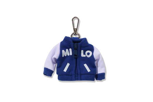 BAPE BABY MILO スタジャン パーカー M ネイビー BABY MILO SWEAT VARSITY JACKET KEYCHAIN | bape.com