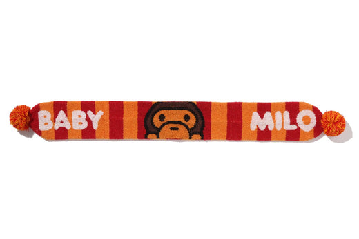 BABY MILO STRIPE KNIT SCARF