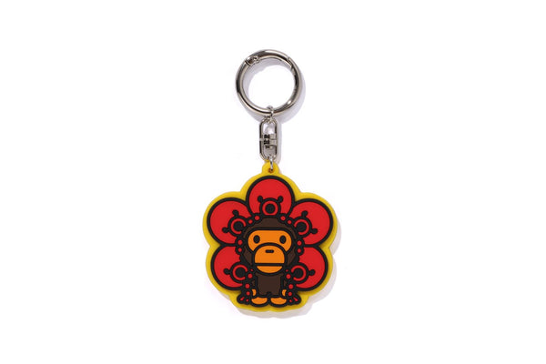 BABY MILO FRIENDS RUBBER KEYCHAIN | bape.com