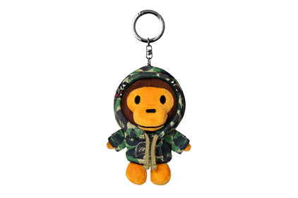 【 BAPE X SPOTIFY BY CENTRAL CEE 】CAMO BABY MILO KEYCHAIN