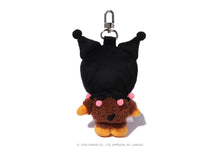 【 BAPE X KUROMI 】PLUSH DOLL KEYCHAIN