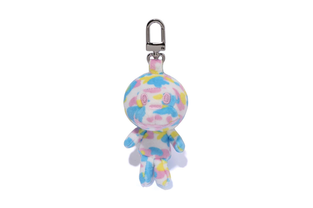 小物 BABY MILO FRIENDS CAMO HOODIE KEYCHAIN BABY MILO FRIENDS CAMO HOODIE KEYCHAIN A BATHING APE ABC CAMO BABY