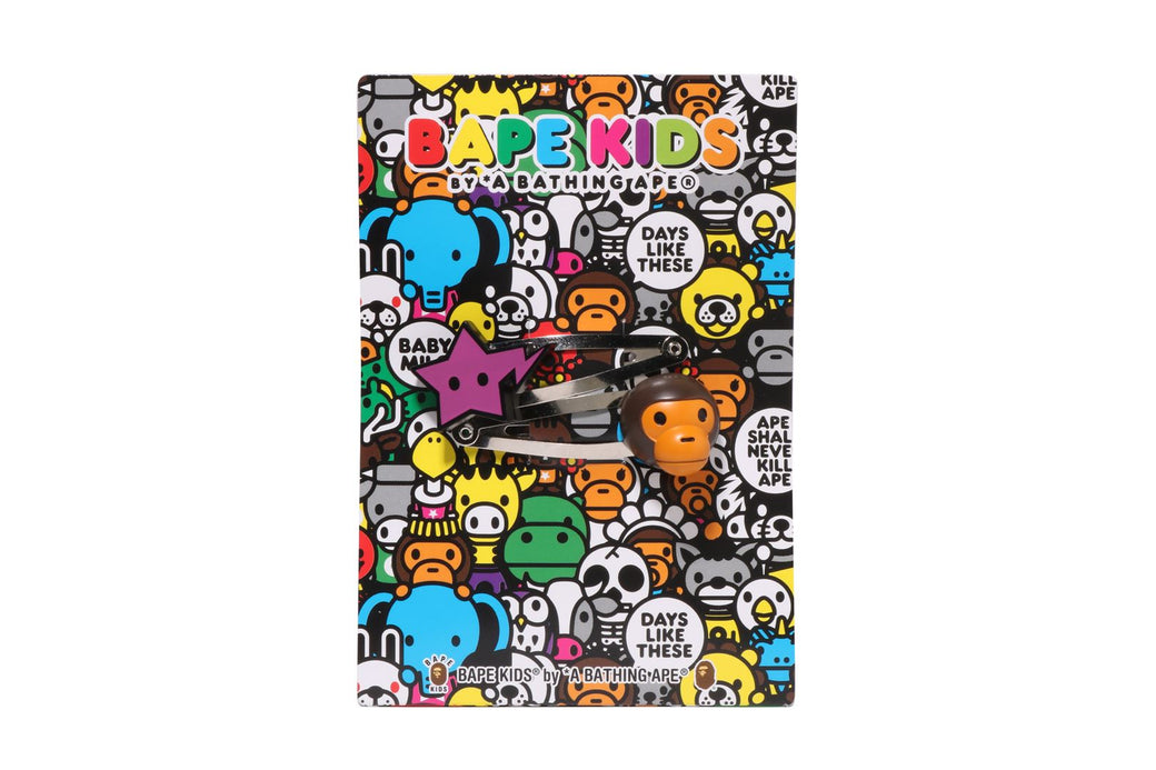 BABY MILO STA HAIR CLIP SET | bape.com