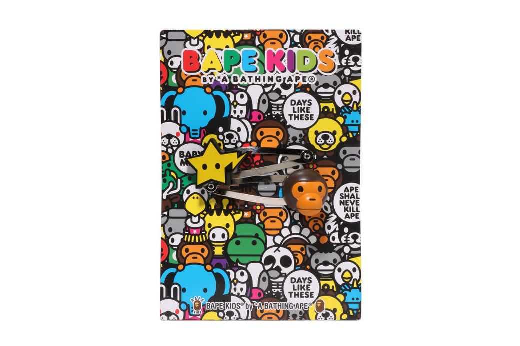 BABY MILO STA HAIR CLIP SET | bape.com