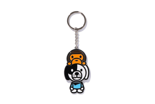 BABY MILO ON DOGGY KEY CHAIN