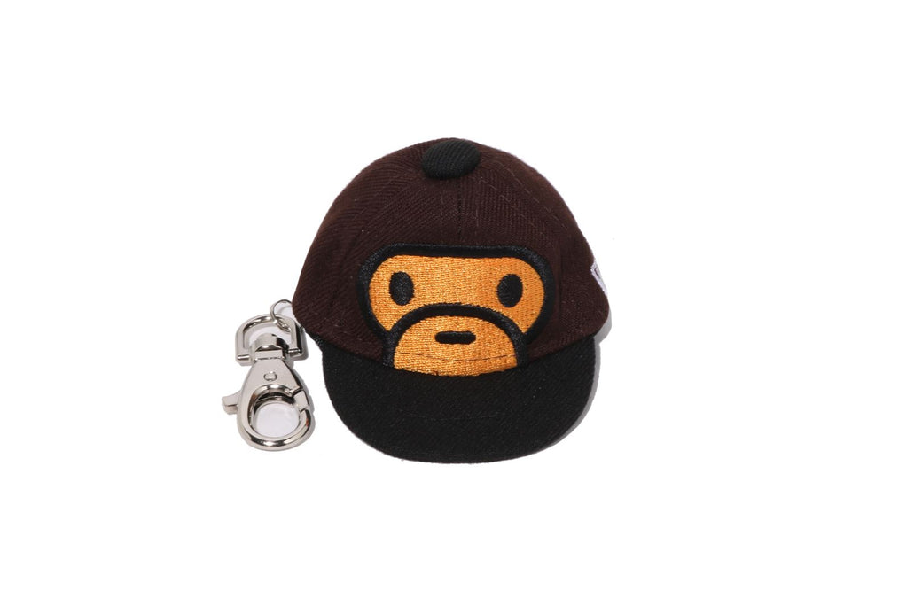MILO FACE NEW ERA CAP KEY CHAIN | bape.com