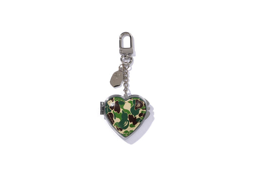 ABC CAMO HEART MIRROR MILO CHARM